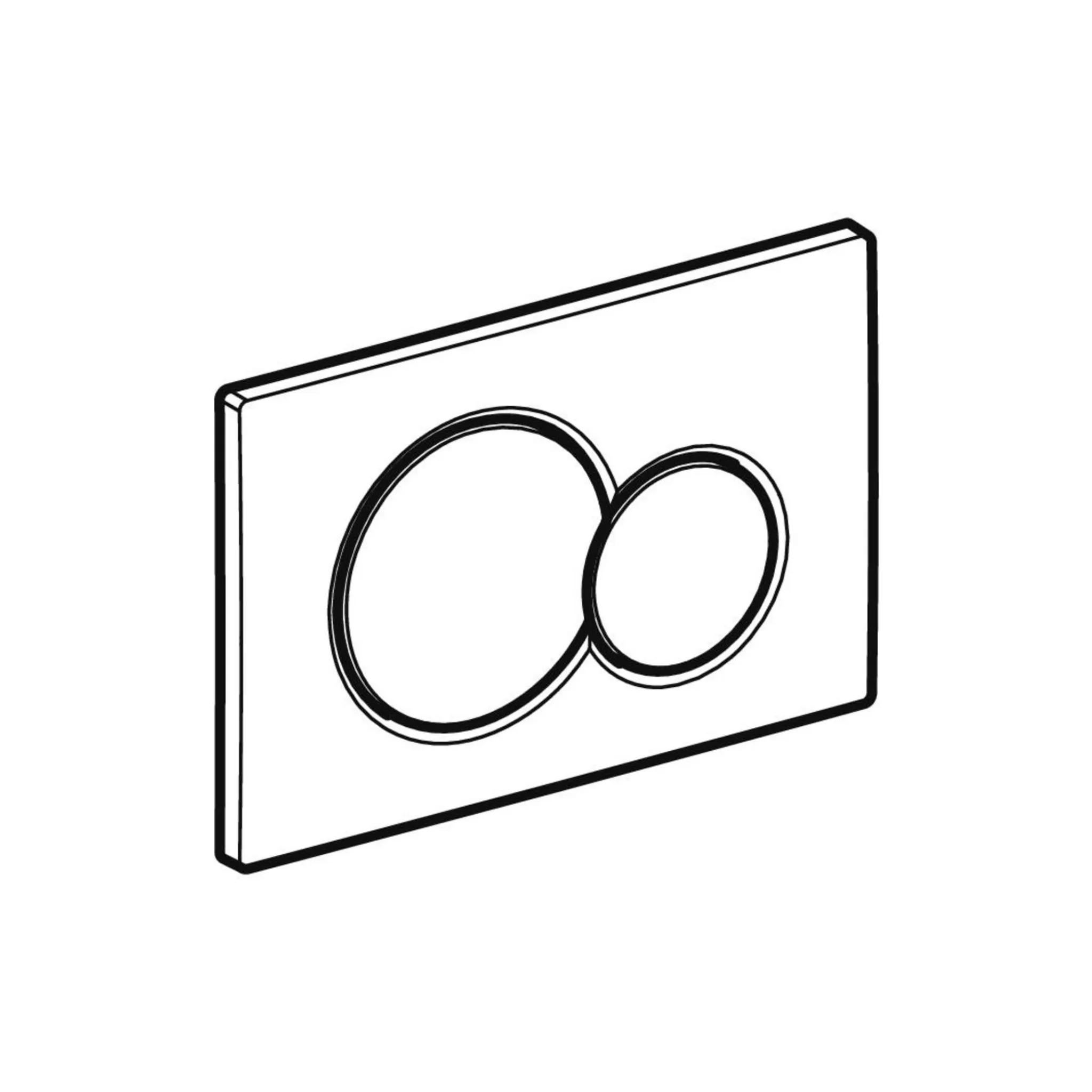 geberit tipka sigma01 bijela - slika 2
