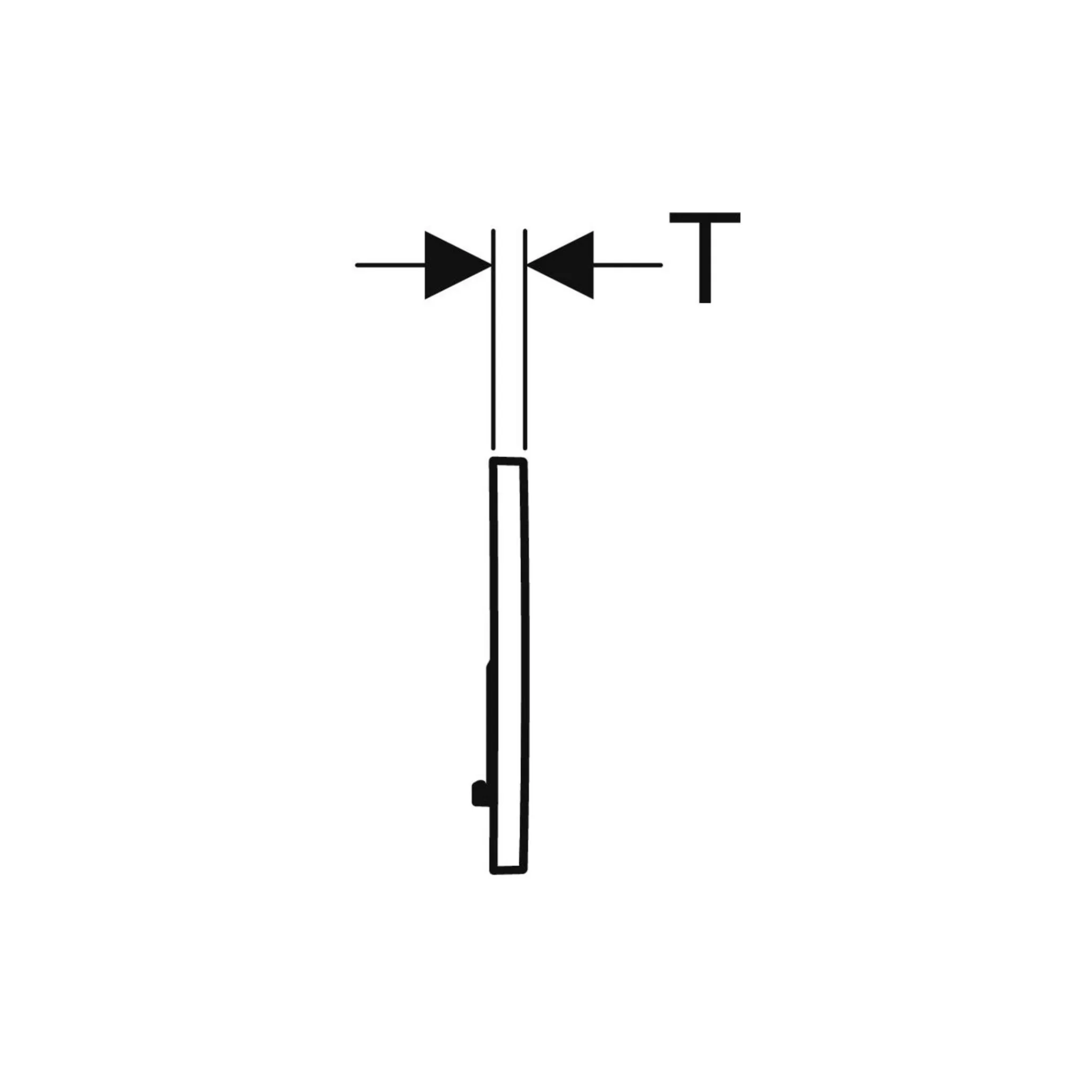 geberit tipka sigma01 crna - slika 4
