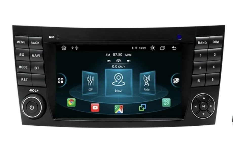 original multimedija za e klasa w211 w219 android navigacija wifi 2din - slika 3