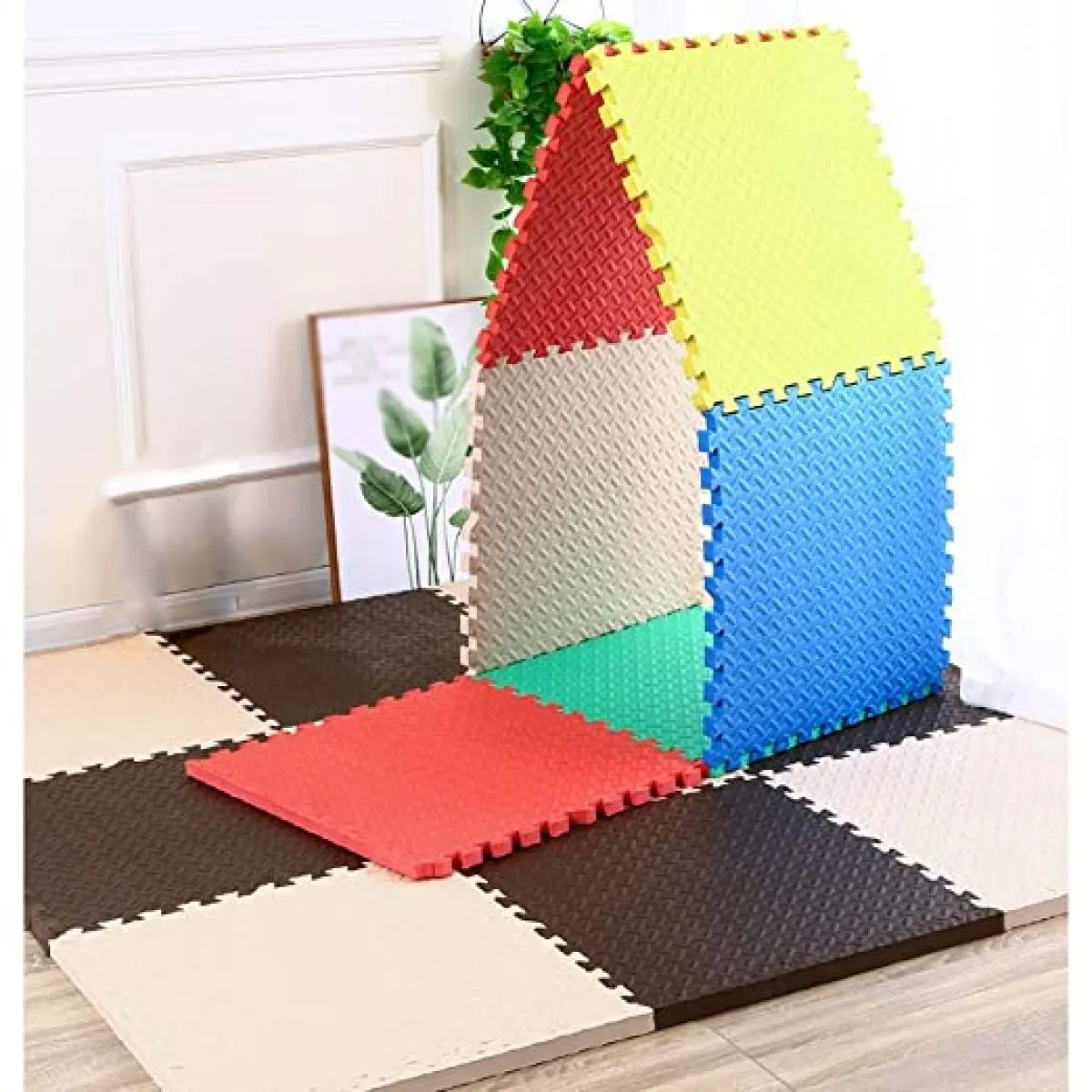 (6kom) Vodootporne Spužvaste Tepih Puzzle - Zagreb