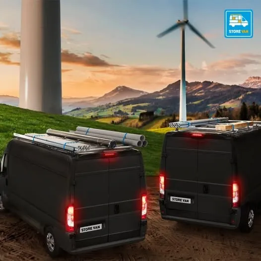 krovni nosači za kombi vozila | store van | profesionalni aluminijski - slika 5