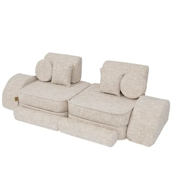 modularna sofa - bež boje sljeza - slika 2