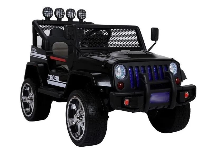 Auto na akumulator S2388 Jeep 4x4 - crni - Mursko Središće