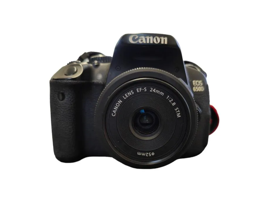 fotoaparat canon eos 650d + objektiv canon ef-s 24mm / r1, rate! - slika 2