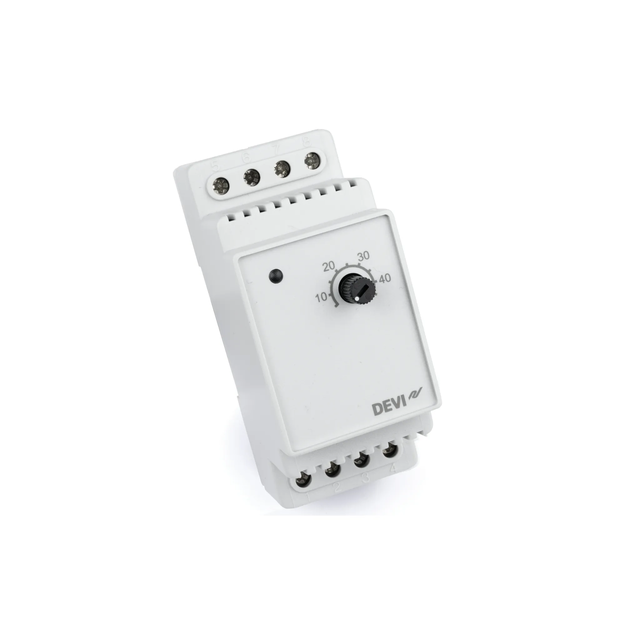 DANFOSS Termostat za el. podno grijanje DEVIreg 330 5-45C,16A, za DIN šinu, sa p