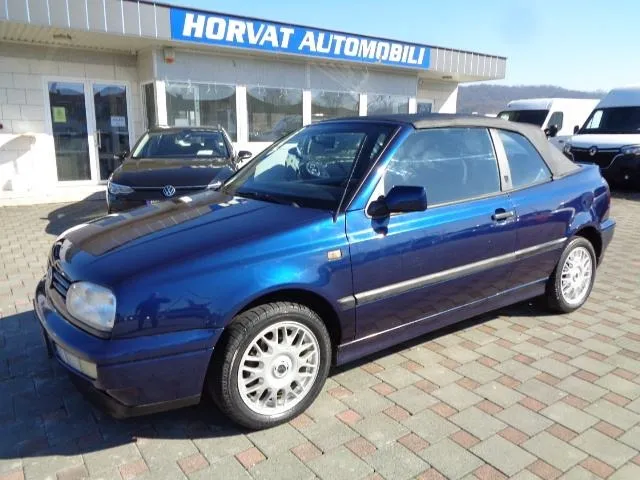 vw golf 3 cabrio 1,8 automatik pink floyd; klima; el. paket - slika 2