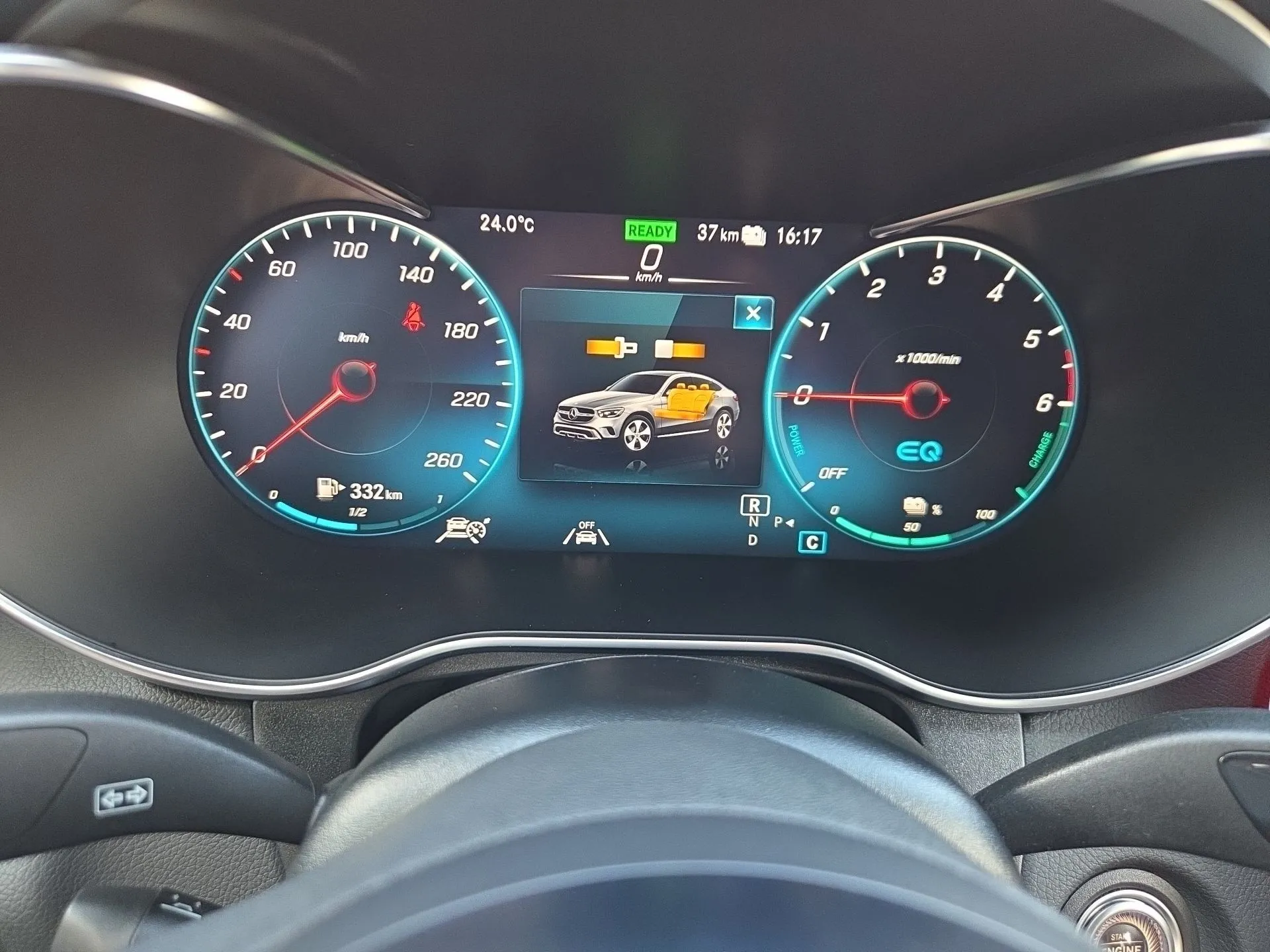 mercedes-benz glc plug-in hibrid 300de amg *registrirano* - slika 15