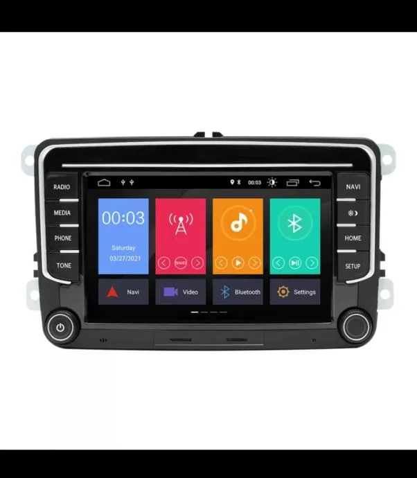 original radio android vw golf passat polo škoda multimedija - slika 3