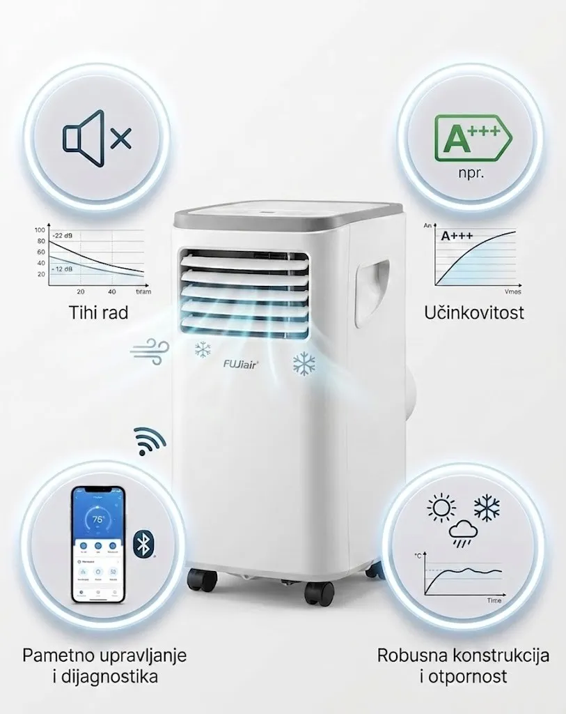 fuji air prijenosna klima suzu 2,1kw - slika 5