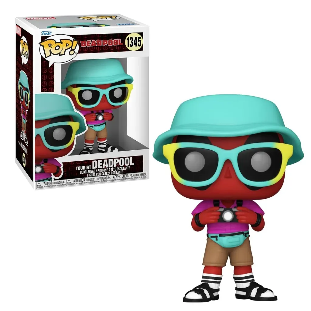 funko pop! marvel: deadpool – tourist deadpool #1345 - slika 4
