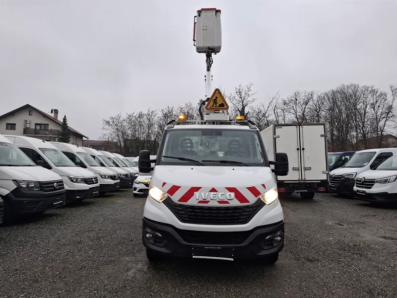 iveco daily 35s14*dizalica košara sa stopama*klima*navigacija* - slika 25