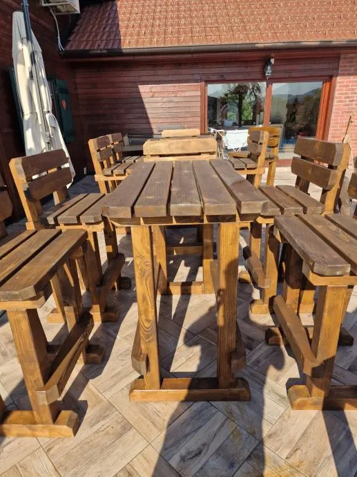 visoka garnitura - barske stolice - slika 4