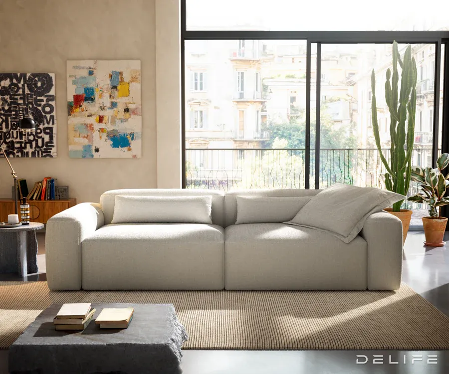 modularna sofa freestyle 280x110cm, materijal: boucle - slika 3