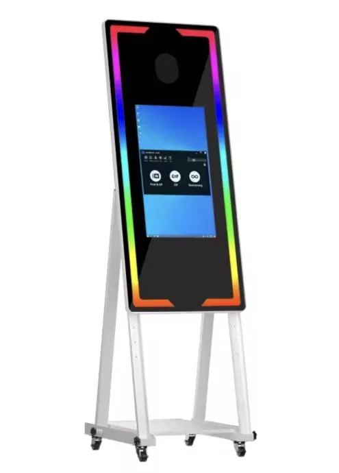 foto booth selfi zrcalo za vjenčanja i svečanosti 45" + printer (opcia - slika 2
