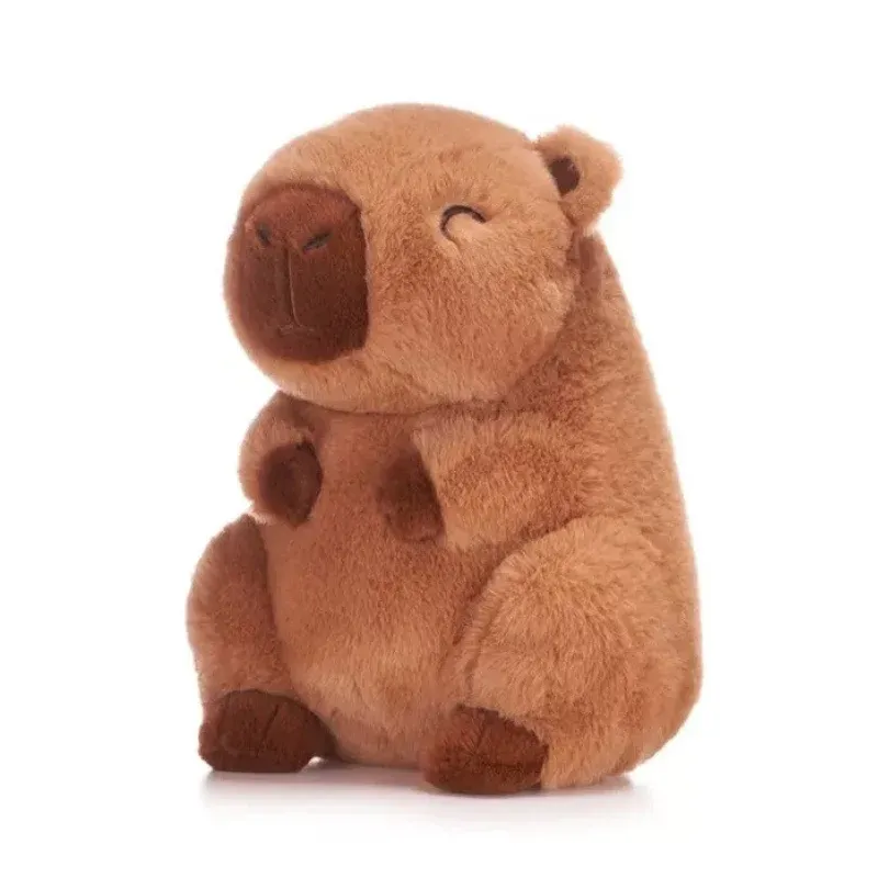 Capybara ‘Sitting’ plišana igračka 22cm, smeđa - Zagreb