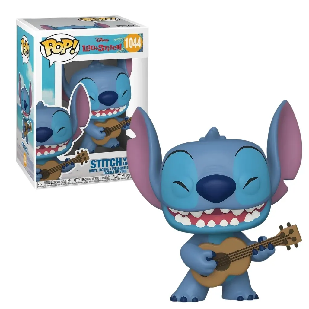 funko pop! disney: lilo & stitch – stitch with ukulele #1044 - slika 3