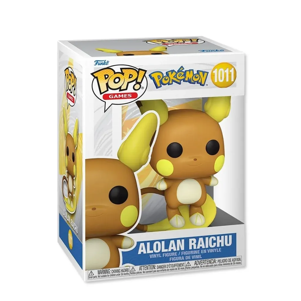 Funko Pop! Games: Pokémon – Alolan Raichu #1011 - Zagreb