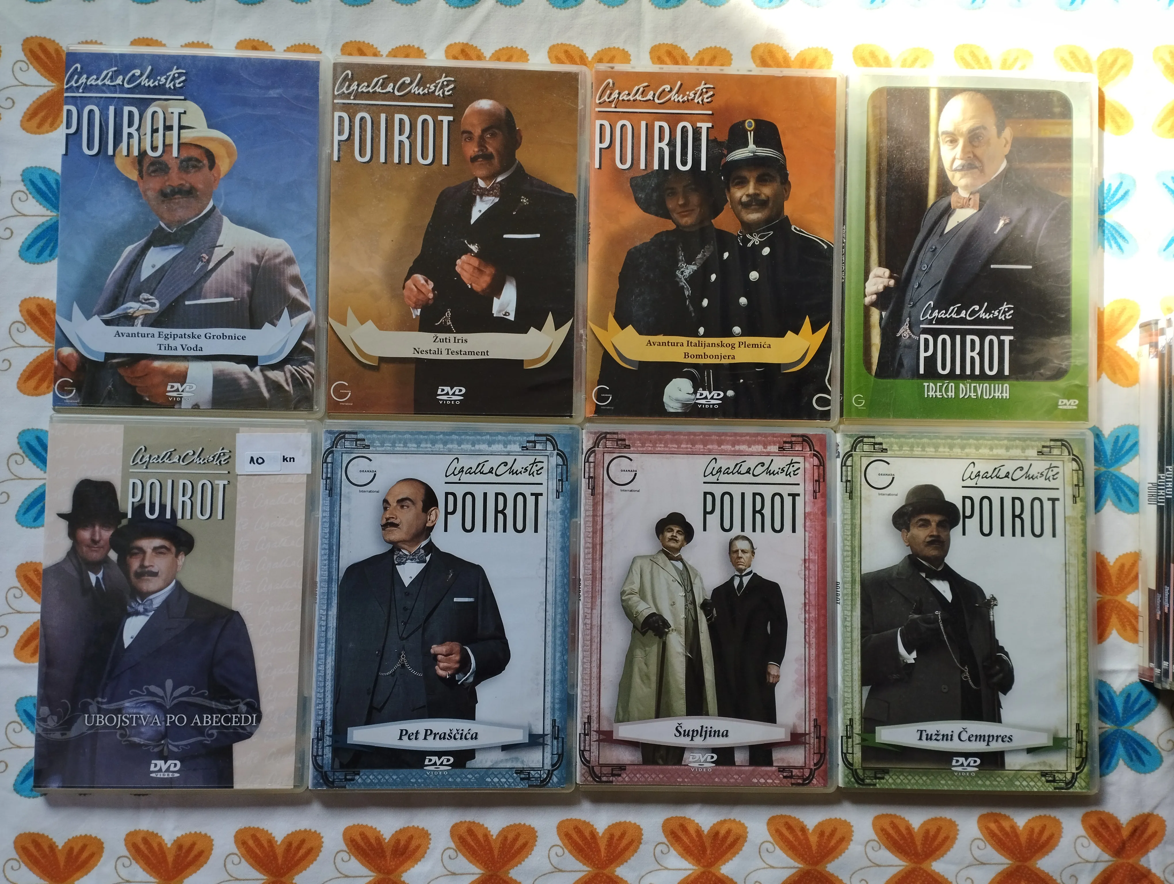 agatha christie - poirot - lot 36 dvda - slika 3