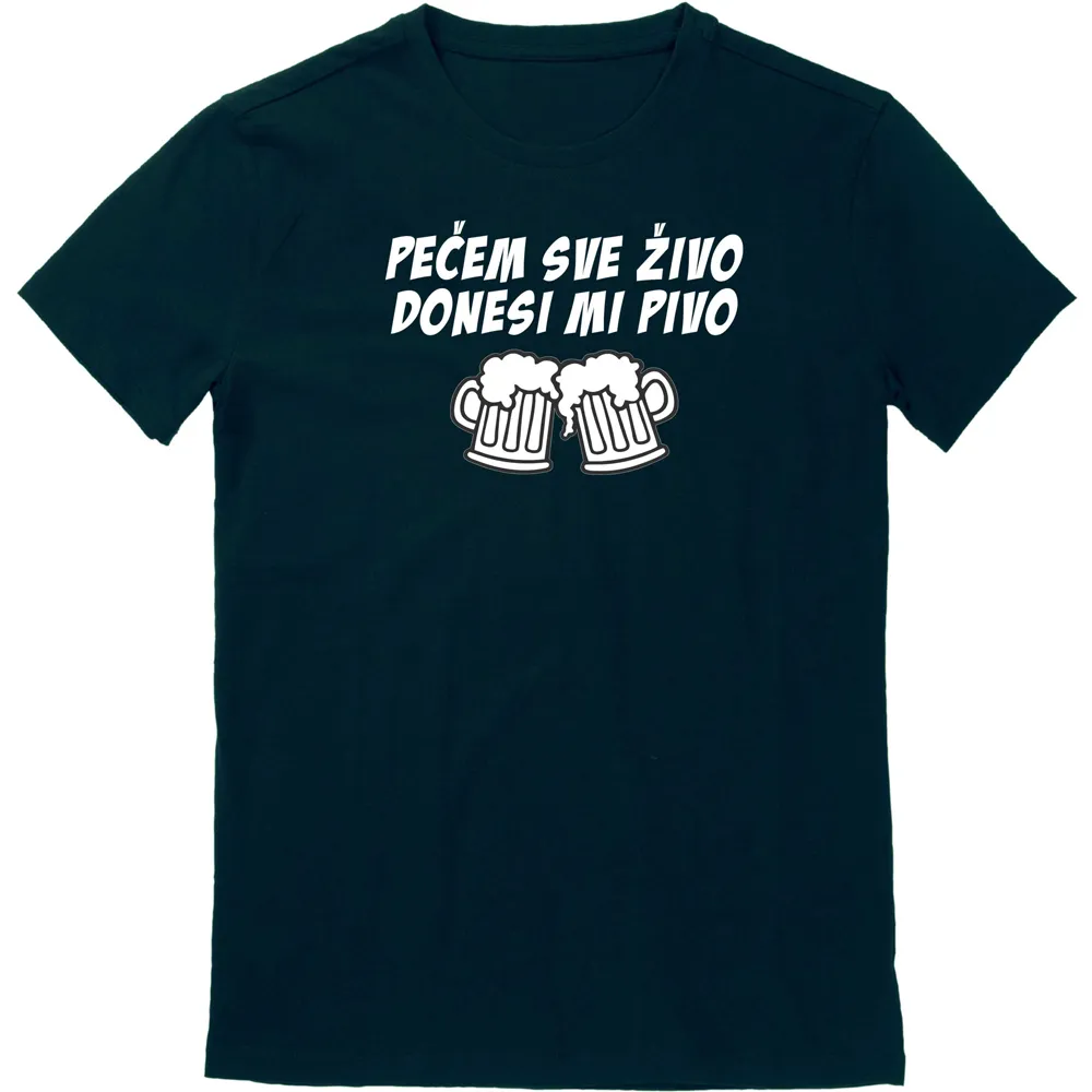 majice s natpisom – muške - slika 21
