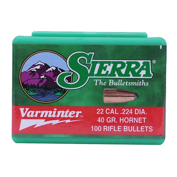 Zrna SIERRA .224 40gr/2,5g HORNET VARMINTER - Poreč