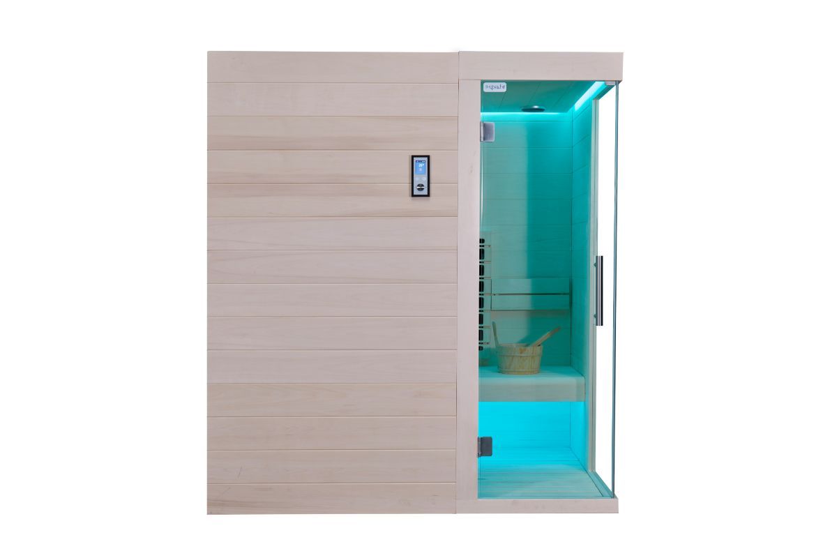 kombinirana sauna – 180 x 140 x 200 cm – elite – aspen - slika 7