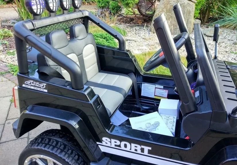 auto na akumulator s2388 jeep 4x4 - crni - slika 8