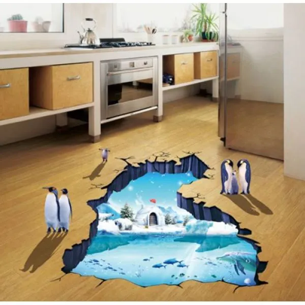 3D Wall sticker Sjeverni pol dimenzije 90x60 cm - Zagreb, Novi Zagreb - istok