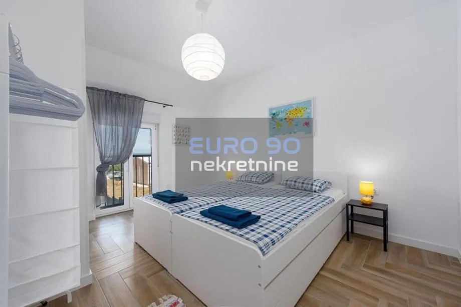 nin-namješten dvoetažan stan 84 m2, sa bazenom i pogledom na more!!! - slika 15