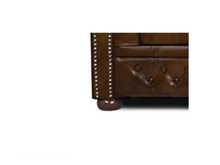 chesterfield dvosjed winfield basic luxe leather | 2-sjedišta - slika 2