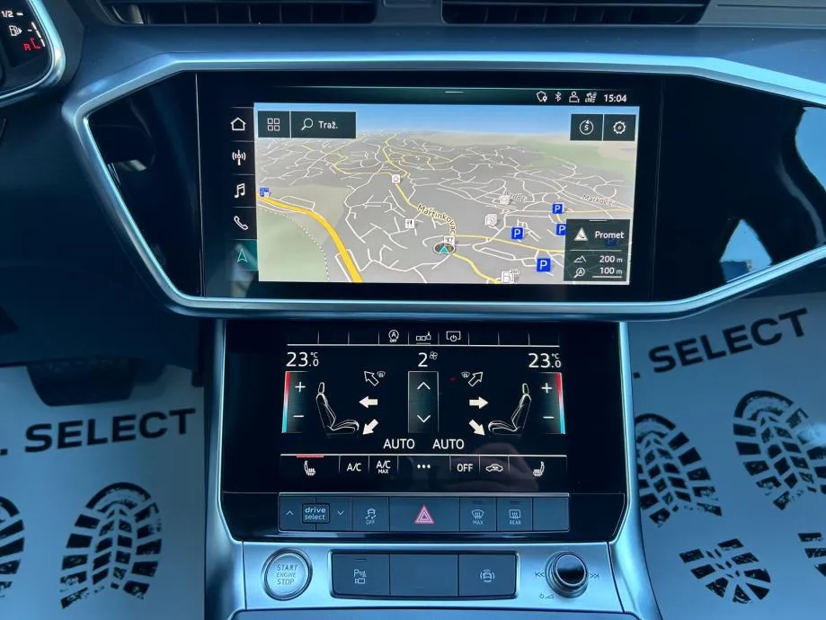 audi a6 tdi - 130.000km - 2020 - navi - virtual -nove gume- reg 1 god - slika 17