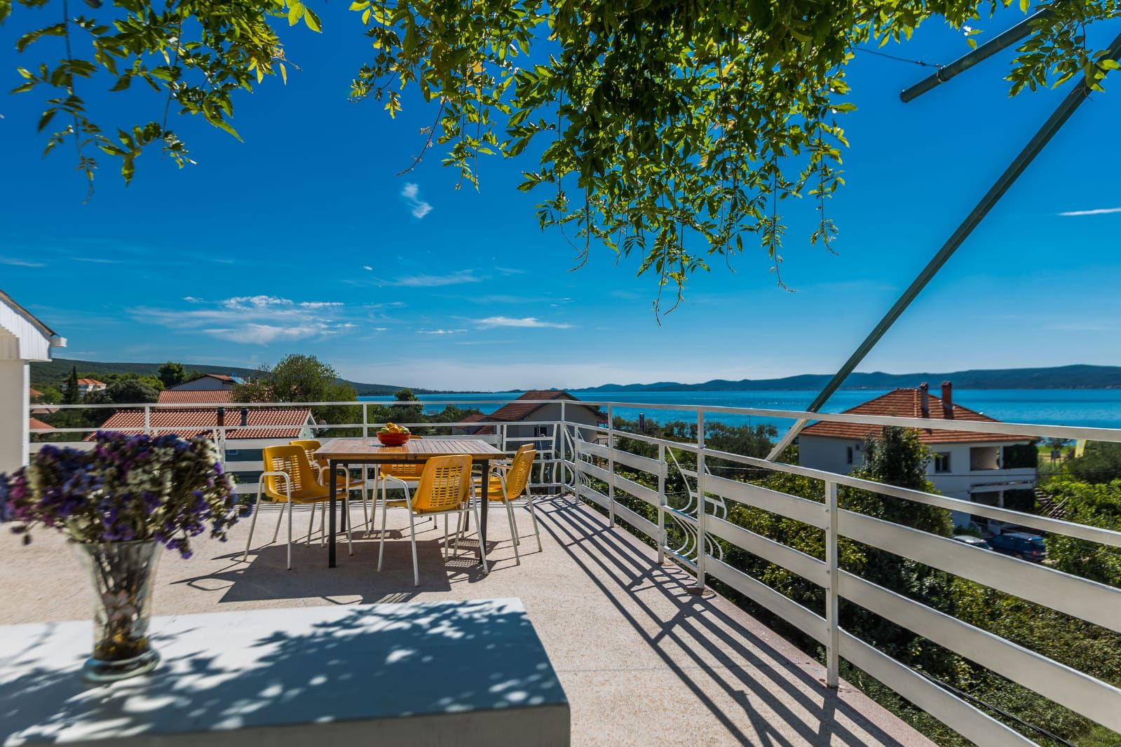"akcija"app 7+2 Osoba Od 90 Eura, Velika Terasa I Pogled Na More - Sukošan