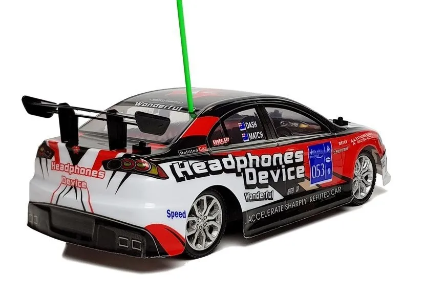 auto na daljinsko upravljanje sport racing r/c 27mhz - crveni - slika 3