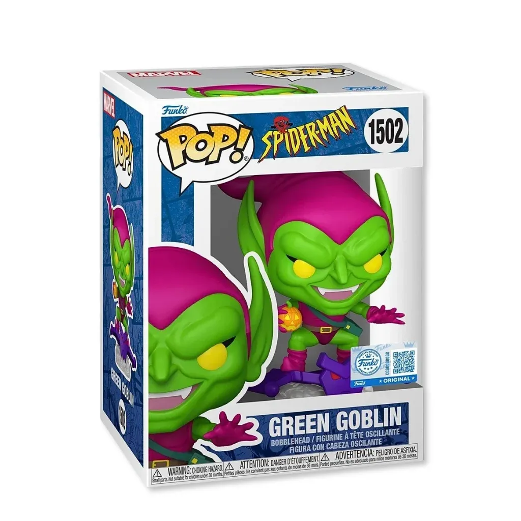 Funko Pop! Spider-Man: The Animated Series – Green Goblin #1502 - Zagreb