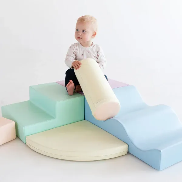 set od 6 pjenastih blokova soft play - svijetlo pastelna boja explorer - slika 14