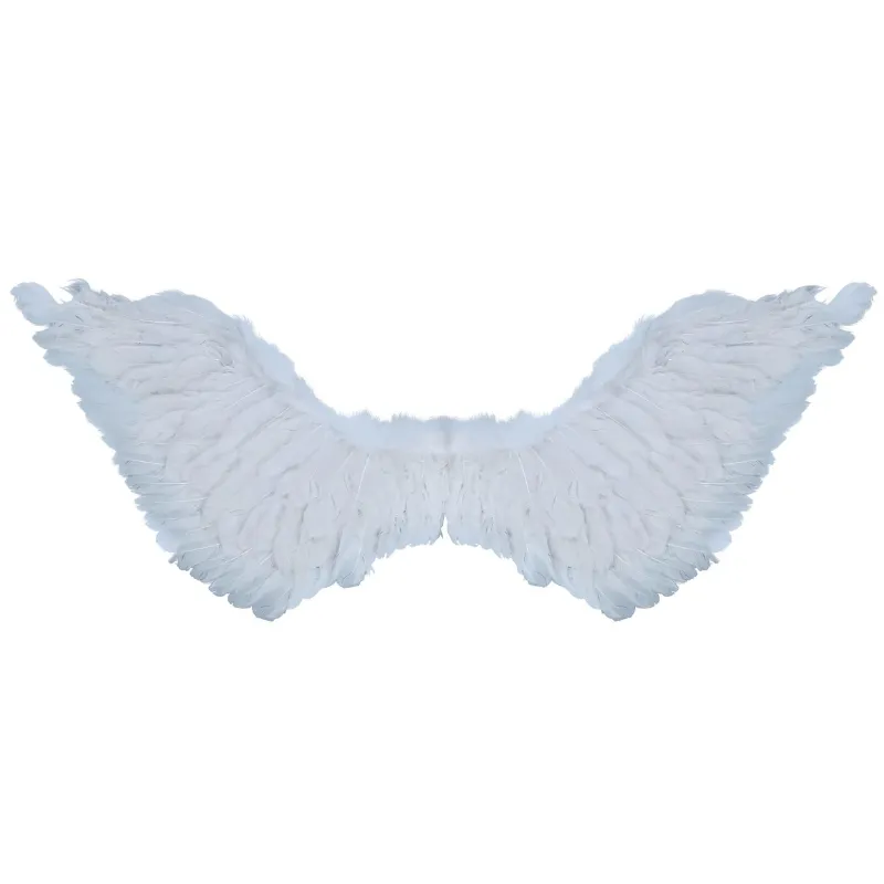 velika bijela pernata krila 106 cm - slika 5