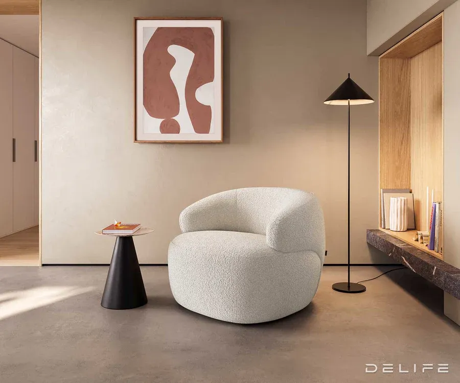 Fotelja Nova 88x88cm, Materijal: Boucle - Čakovec