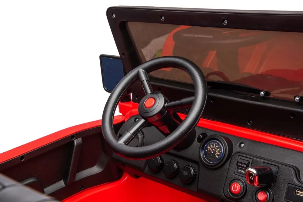 auto na akumulator jh-102 4x4 - crveni - slika 6