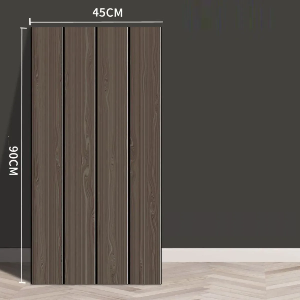 samoljepljivi pvc zidni paneli - alp stripes - slika 2