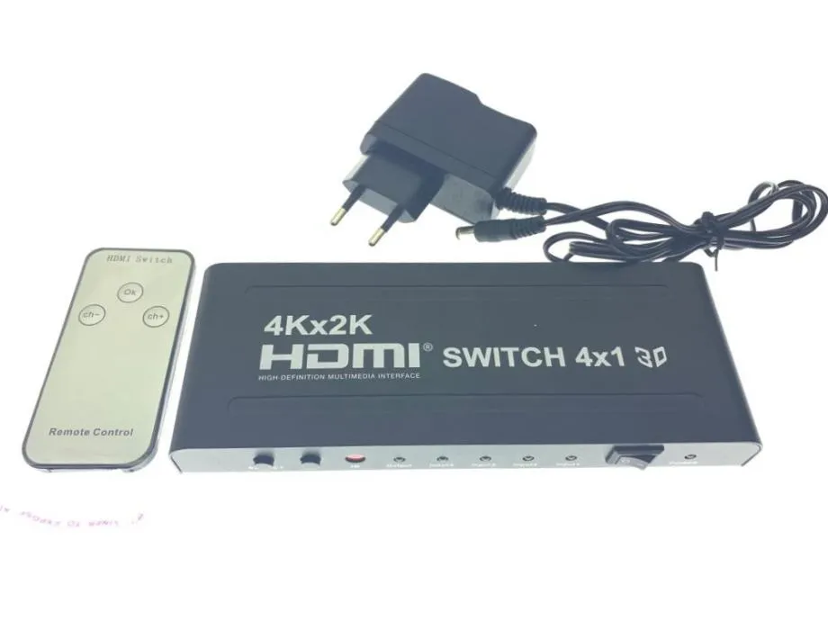 hdmi razdjelnik, 4 u 1 (4 ulaza /1 izlaz), novo / r1, rate!! - slika 3