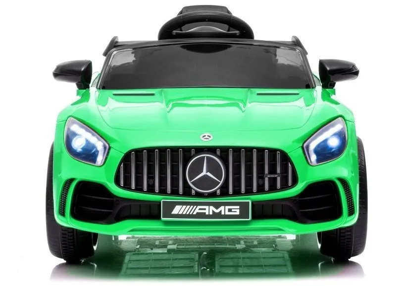 licencirani auto na akumulator mercedes amg gt r - zeleni - slika 2