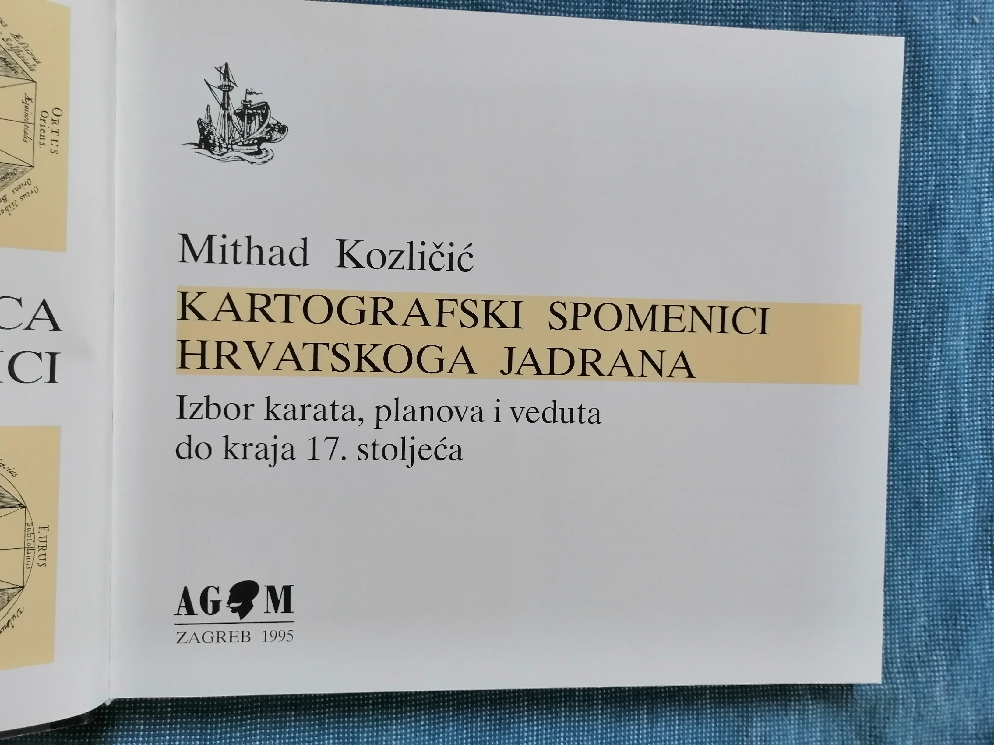 mithad kozličić – kartografski spomenici hrvatskoga jadrana - slika 2
