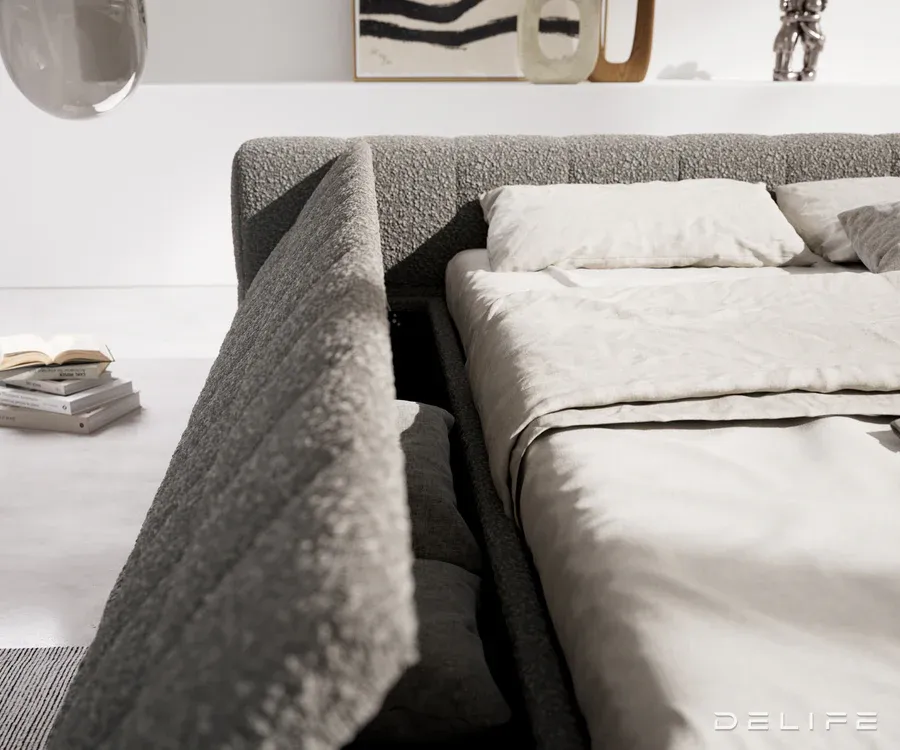 okvir kreveta espazio, materijal: boucle - slika 7