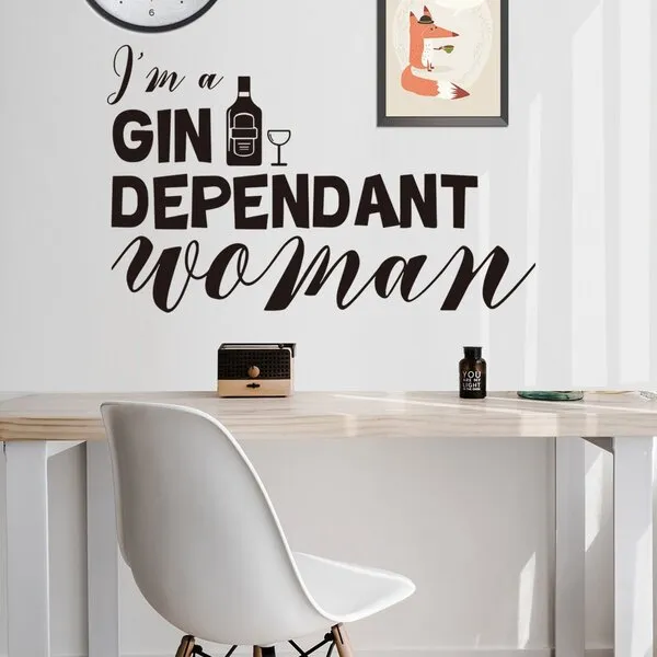 zidna naljepnica gin - slika 2