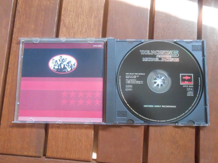 the jackson 5 feat m.jackson ‎– historic early recordings - slika 3