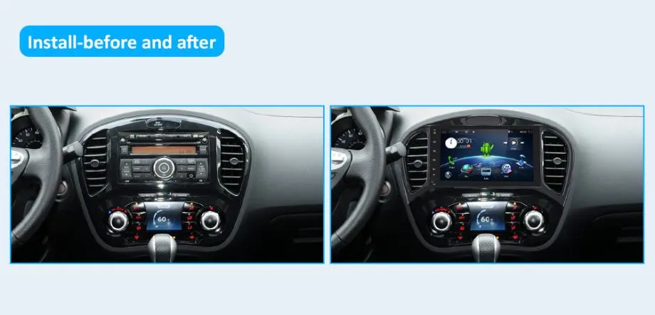 nissan juke android original din2 radio multimedija navigacija parking - slika 10