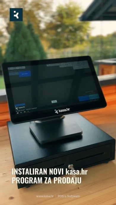 All-in-One POS kasa GL-P156 FISKALNA BLAGAJNA KOMPLET - Čakovec