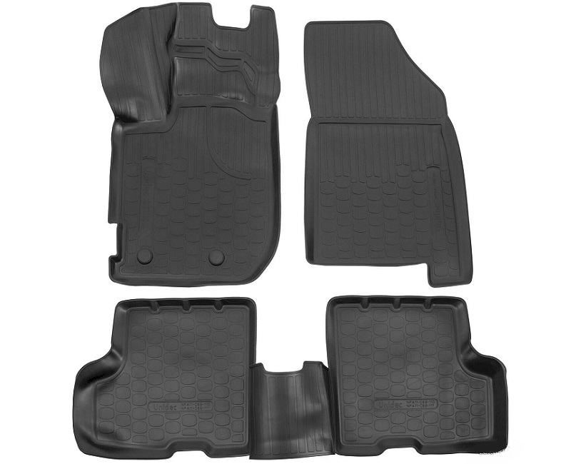 premium 3d gumeni auto tepisi za dacia duster 1 / 2 - slika 6