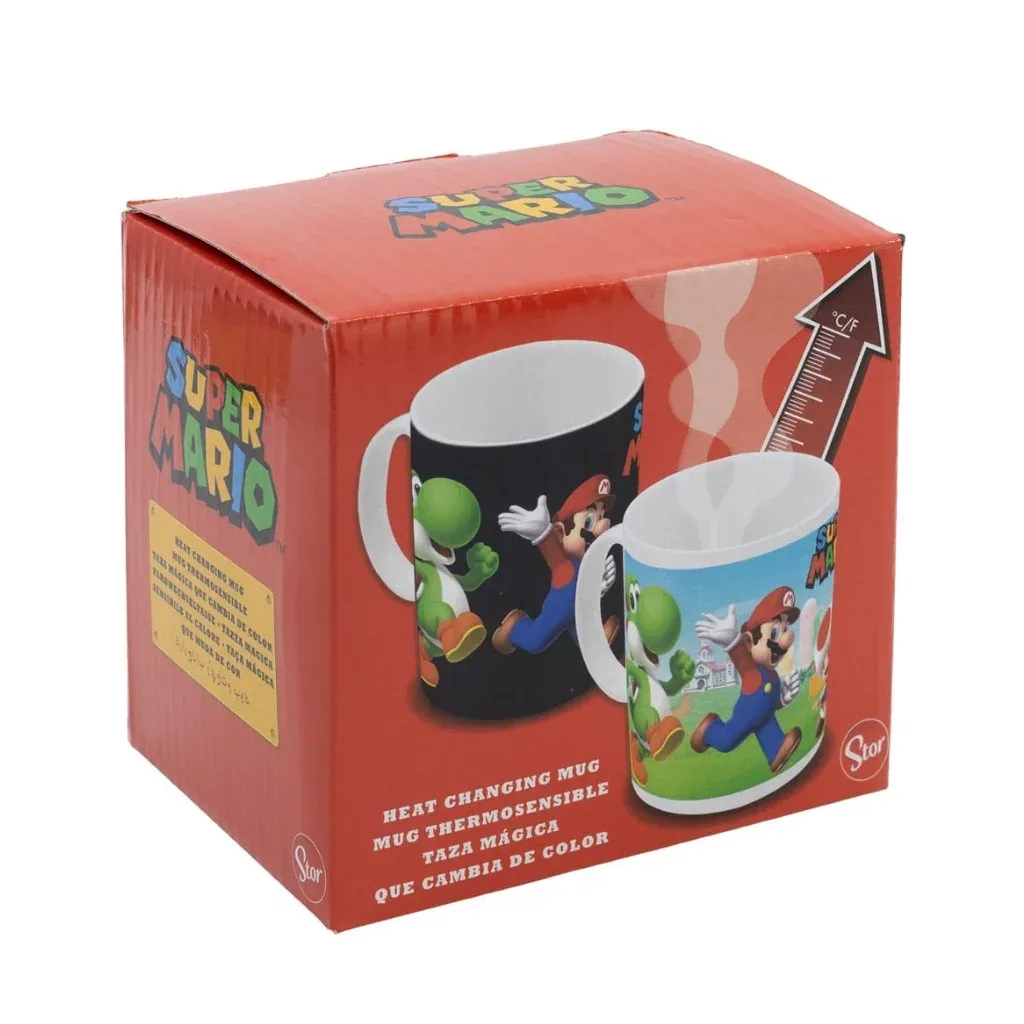 super mario šalica koja mijenja boju, 325 ml - slika 3