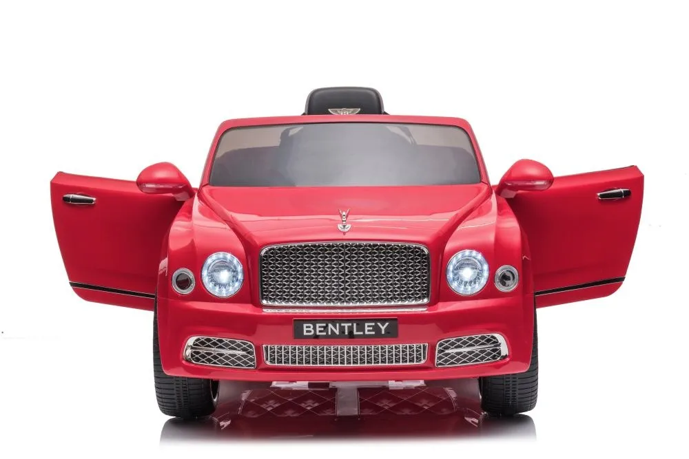 licencirani auto na akumulator bentley mulsanne - crveni - slika 5