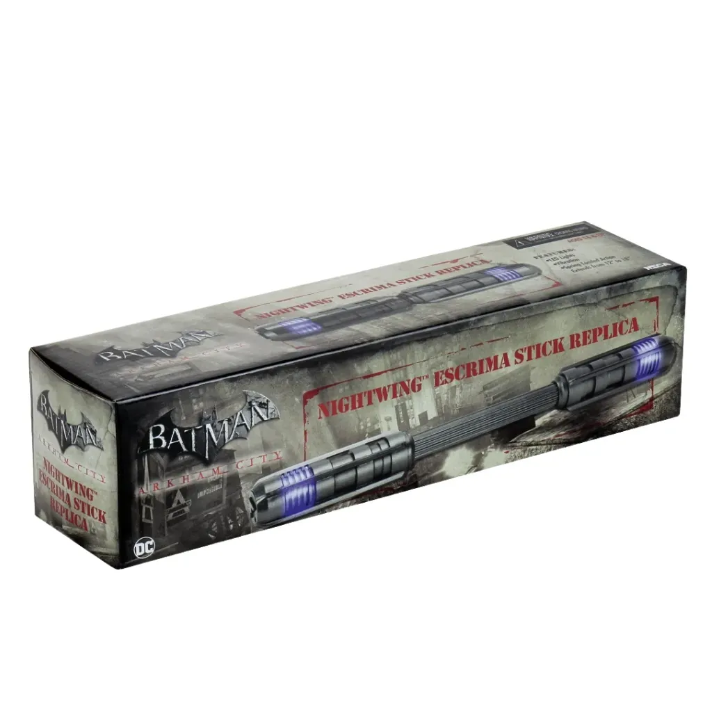 neca batman: arkham city – nightwing’s escrima stick replica, 46cm - slika 6